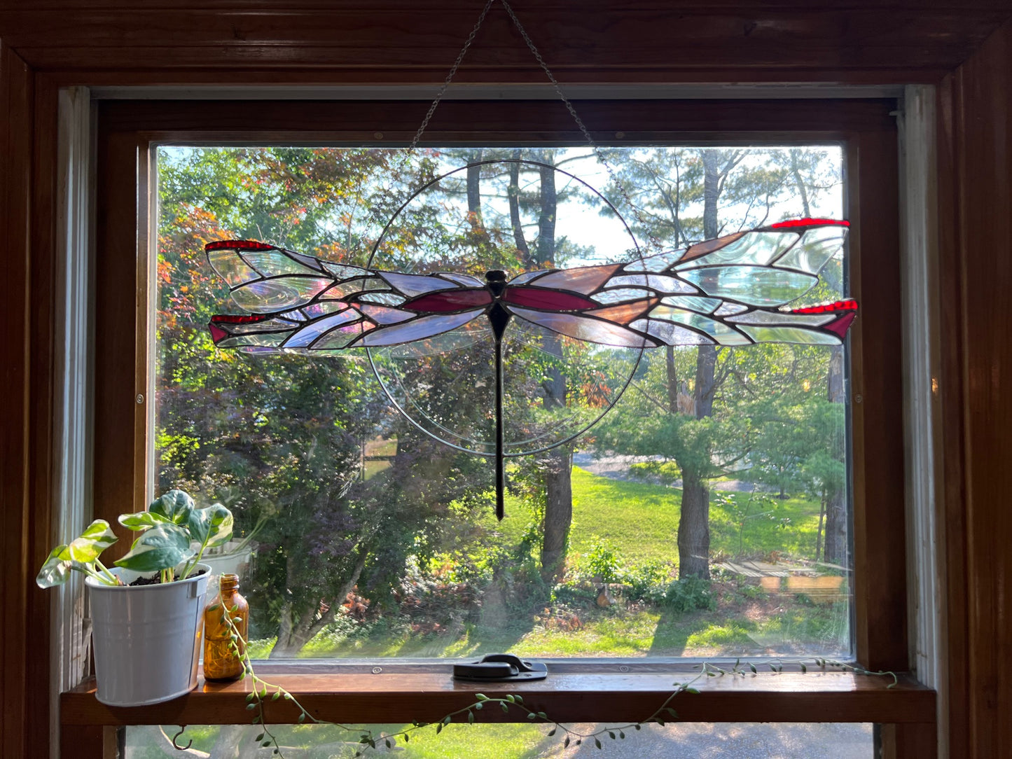 Stained Glass Dragonfly