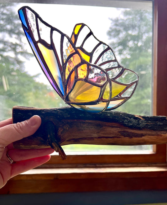 “Iris” Butterfly Sculpture