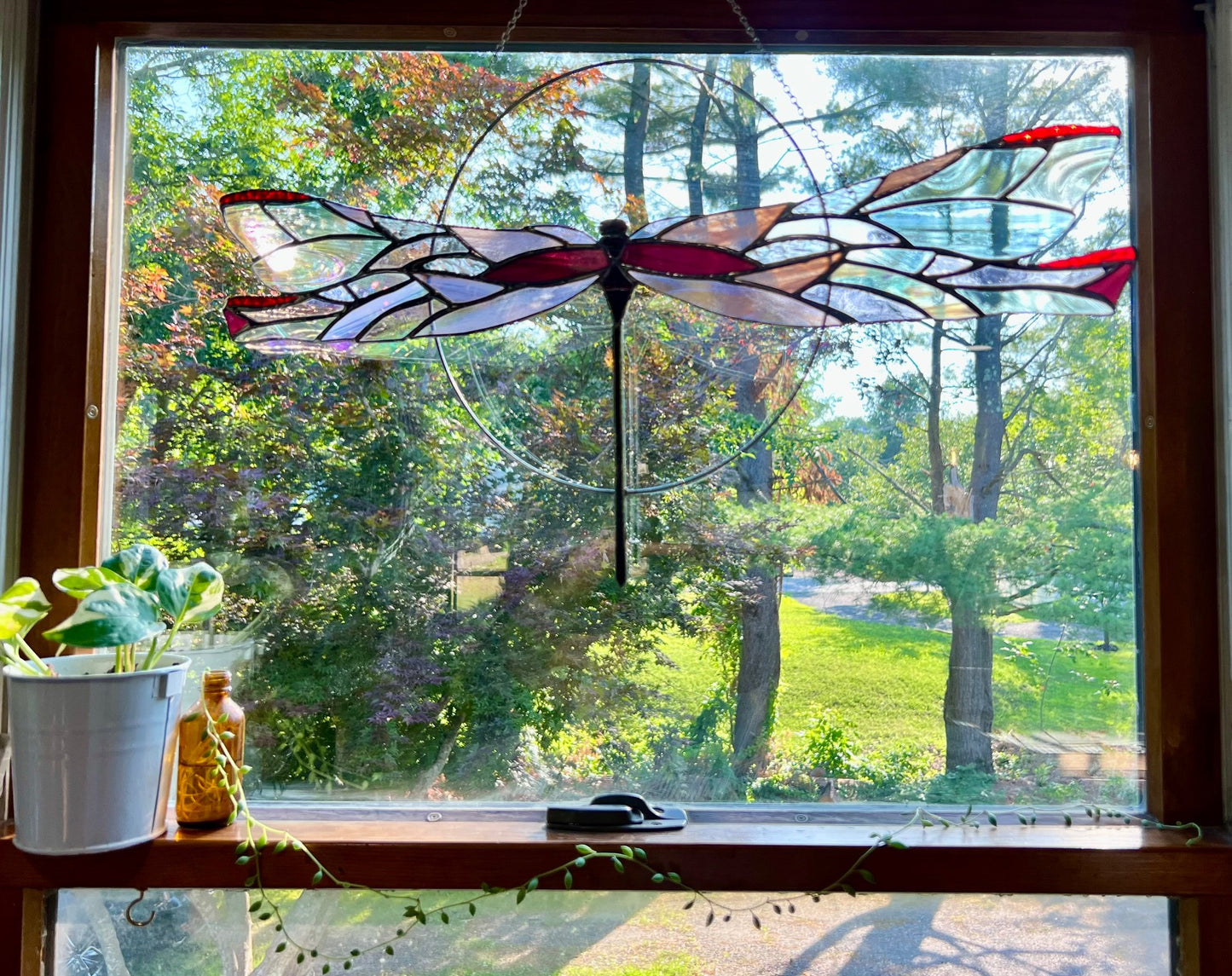 Stained Glass Dragonfly