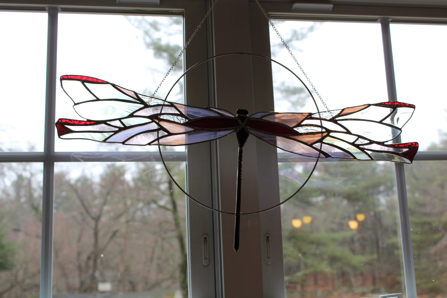 Stained Glass Dragonfly