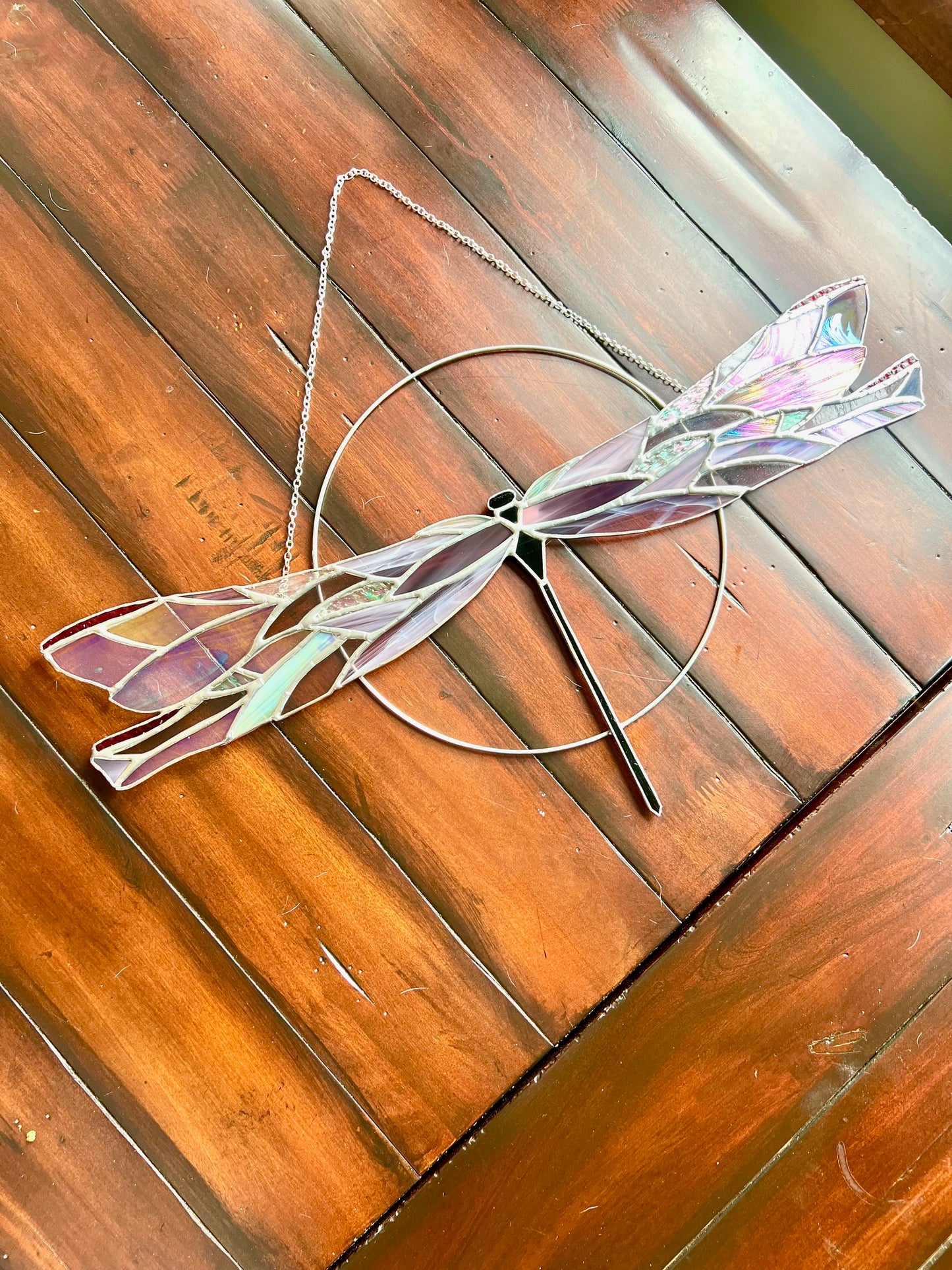 Stained Glass Dragonfly
