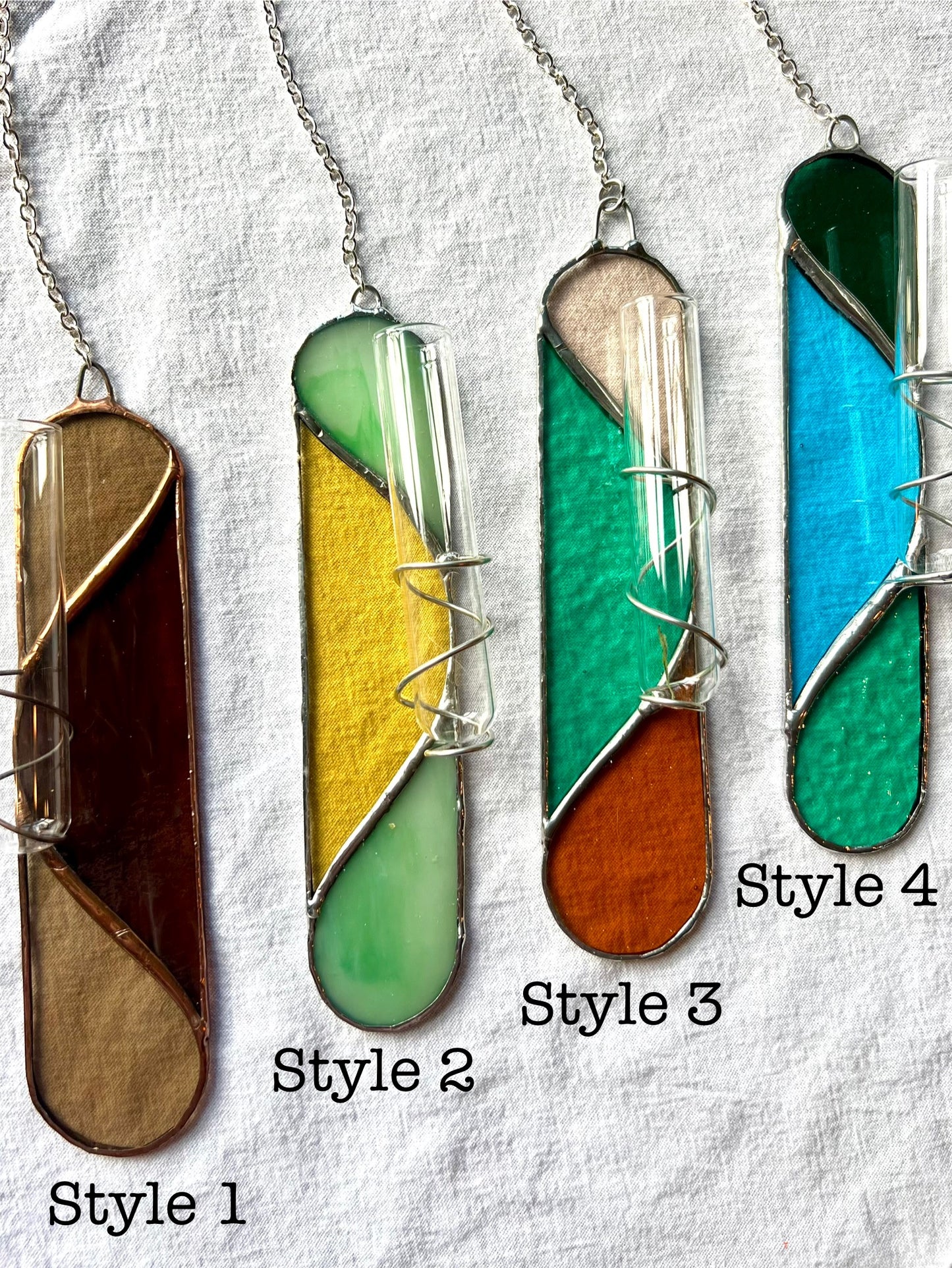 Stained Glass Plant Propagation Hanger