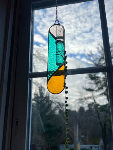 Stained Glass Plant Propagation Hanger