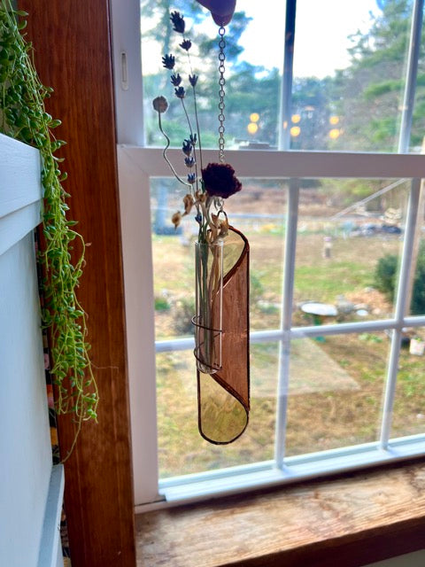 Stained Glass Plant Propagation Hanger