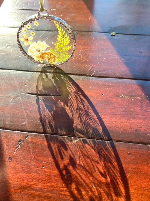 Pressed Flower Ornaments