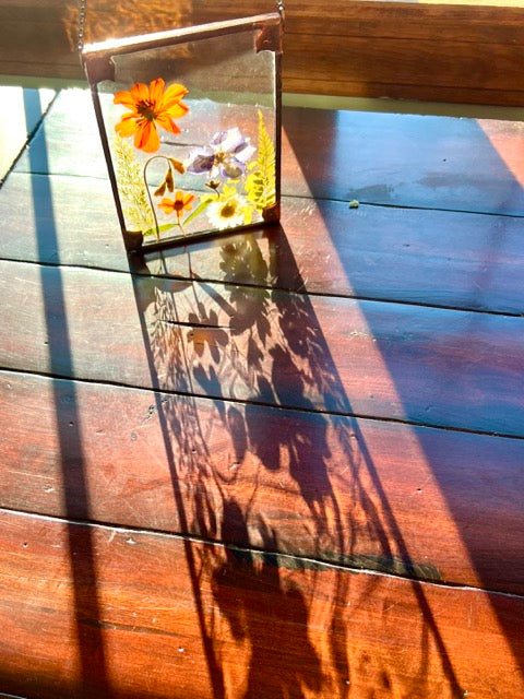 Pressed Flower Panel