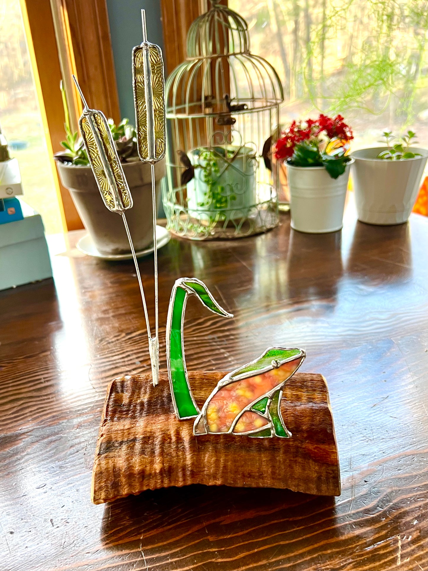 "Toula" Toad Sculpture