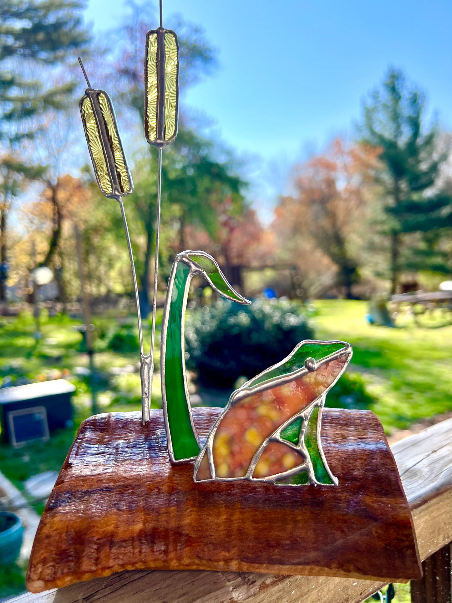 "Toula" Toad Sculpture