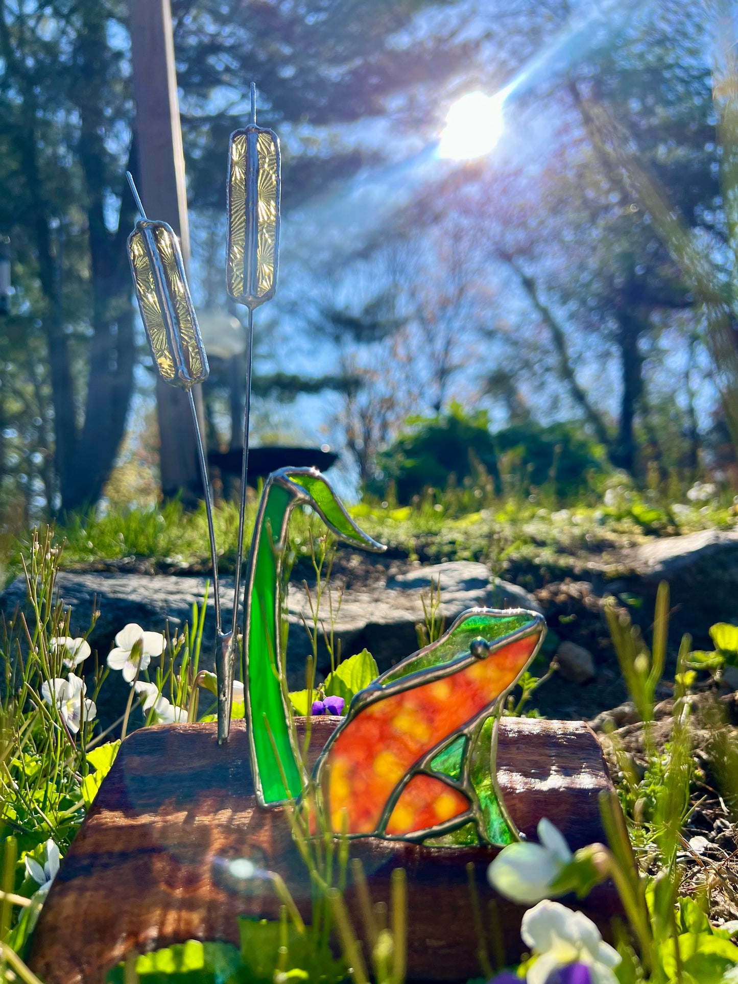 "Toula" Toad Sculpture